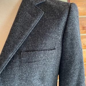 Ralph Lauren Rugby Lambswool Cutaway Coat Grey 4